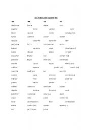 English Worksheet: spanish two verbs