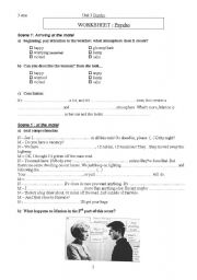 English Worksheet: Psycho