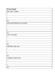 English Worksheet: Present Simple and Present Continuous Extercises for Starters