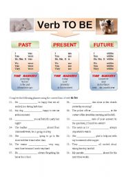 English Worksheet: Verb to Be 004