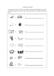 English Worksheet: Compound Words