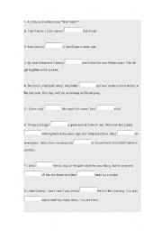 English Worksheet: present perfect