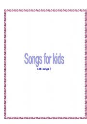 English Worksheet: Sing a song