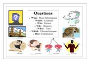 English worksheet: Basic Question Words