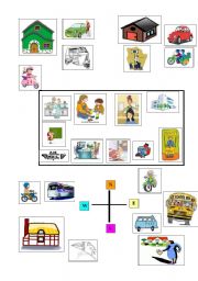 English Worksheet: Commuters