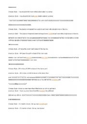 English Worksheet: express your ideas by simple words
