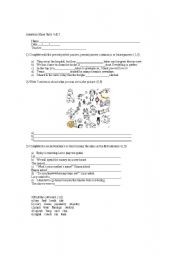 English Worksheet: Book American Shine 3 - Lessons 4 and 5