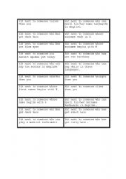 English Worksheet: Sit next to someone who....