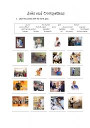 English Worksheet: Jobs