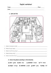 English Worksheet: Daily Routine