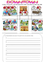 English Worksheet: Directions