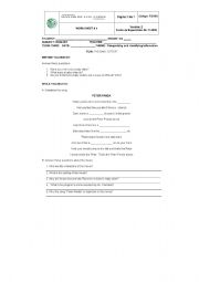 English worksheet: Movie 