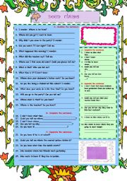 English Worksheet: noun  clauses 