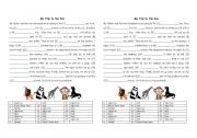 English Worksheet: Mad Libs Zoo Visit