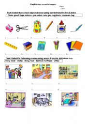 english test english learners mid term 1st part