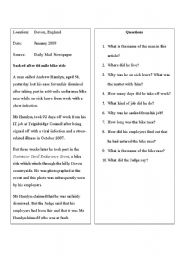 English Worksheet: Stimulating conversation whilst having fun!!