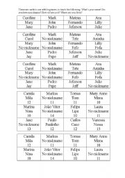 English Worksheet: Interview for personal information