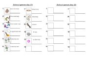 English worksheet: School Games Day