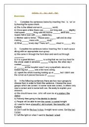 English worksheet: Articles