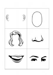 face flashcards