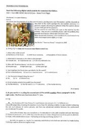 English Worksheet: The Oscars