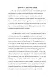 English Worksheet: Naturalism and Boule de Suif