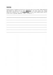 English worksheet: Writing Skills