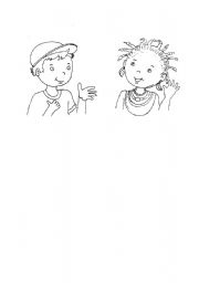 English Worksheet: hello