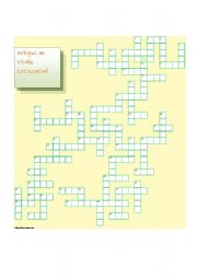 English Worksheet: Irregular verbs crossword