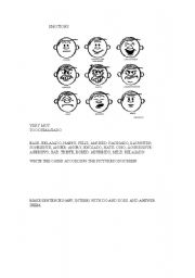 English Worksheet: Emotions