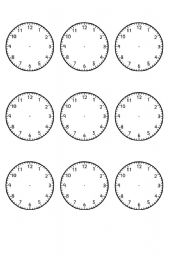 English Worksheet: Teaching TIME