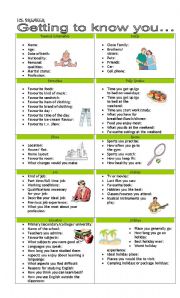 English Worksheet: ICEBREAKER FOR YOUNG LEARNERS AND ADULTS