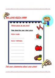 English Worksheet: WE LOVE PIZZA TOO - PART TWO (2)