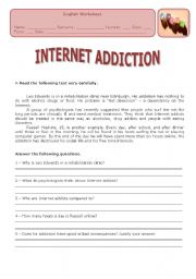 INTERNET ADDICTION