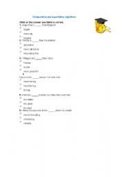 English Worksheet: worksheet
