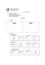 English worksheet: Quiz for little children