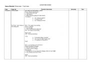 English worksheet: Was and were - lesson plan