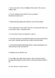 English worksheet: Mental personality test