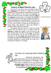 St. Patrick. History and tradition