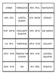 English Worksheet: Global Grid Domino