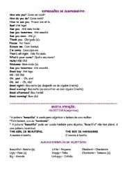 English Worksheet: GREETINGS