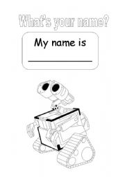 English Worksheet: whats your name?