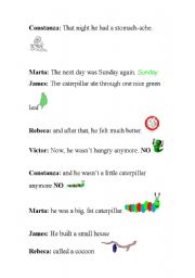 English Worksheet: Playscript 