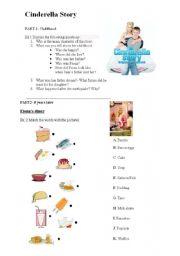English Worksheet: Cinderela Story