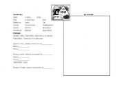 English Worksheet: Home Vocabulary and Dialogue