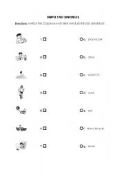 English worksheet: Simple Past