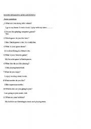 English worksheet: general phrases