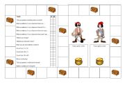 English worksheet: Game with different Tasks