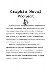 English worksheet: Graphic novel