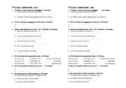English Worksheet: general exercises